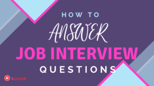 how to answer job interview questions 1