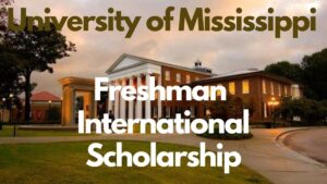 mississippi freshman international scholarship award