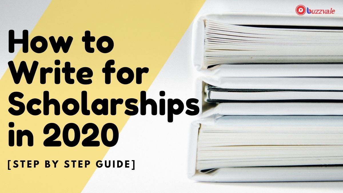 how to write for scholarships