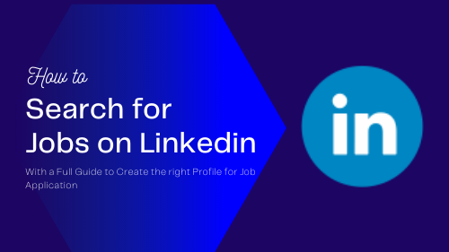search for jobs on linked in