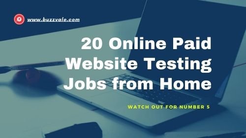 online paid website testing jobs