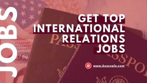 get international relations jobs online